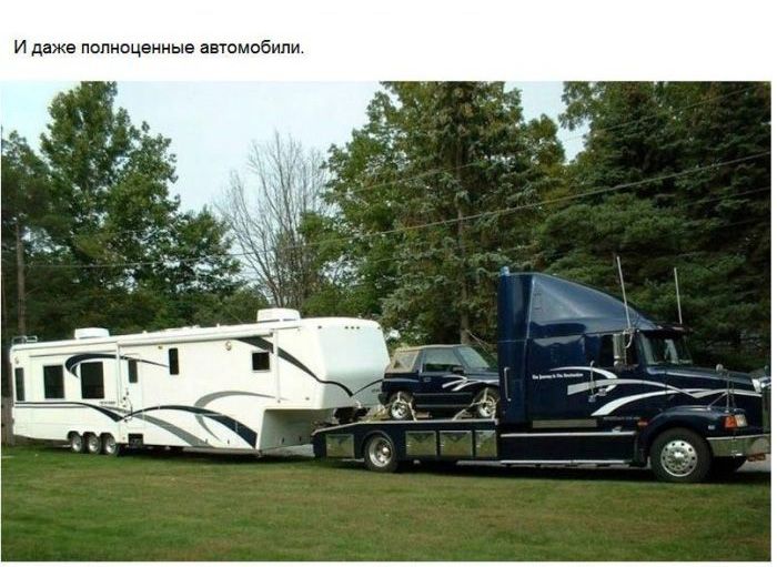 Креативный подход дальнобойщика к выходу на пенсию (33 фото)