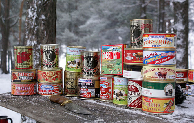 История русской тушенки История русской тушенки