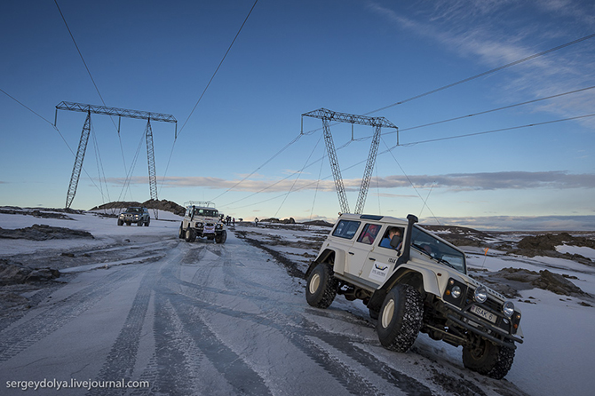 Путешествие по Исландии на внедорожниках Путешествие по Исландии на внедорожниках