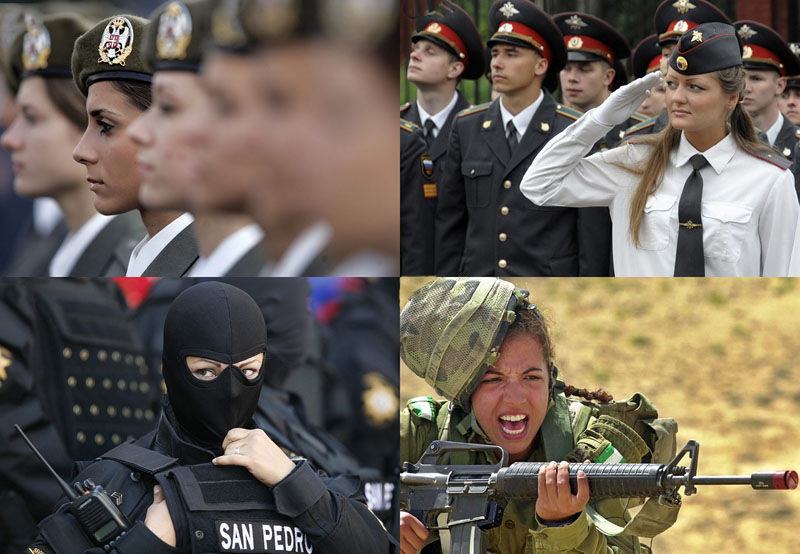 Женщины-военные из разных стран мира (30 фото) Женщины-военные из разных стран мира (30 фото)