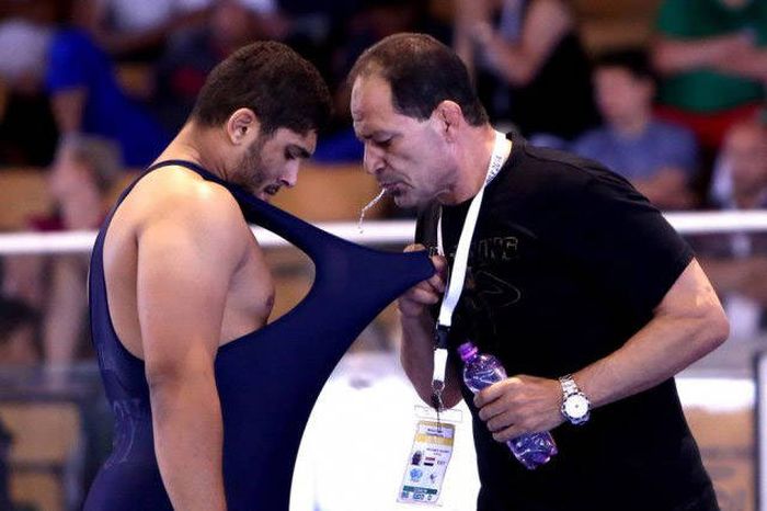 Забавные фото со спортивных соревнований