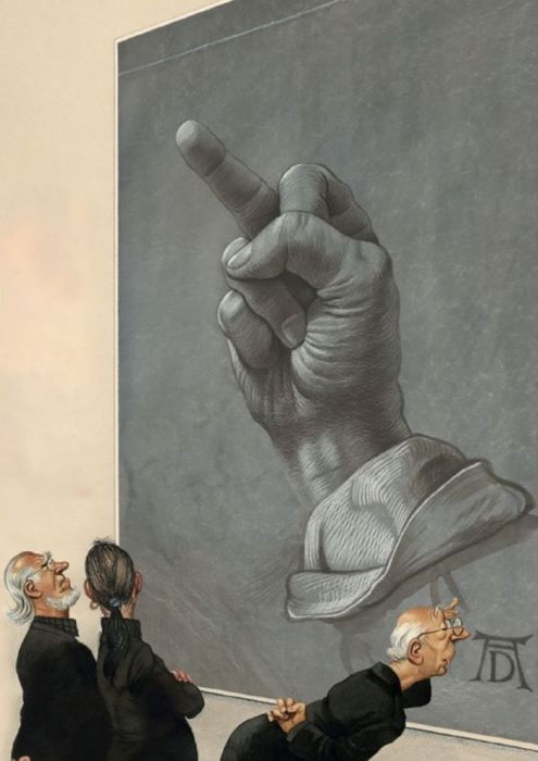 Недостатки современного общества в работах Герхарда Хадерера