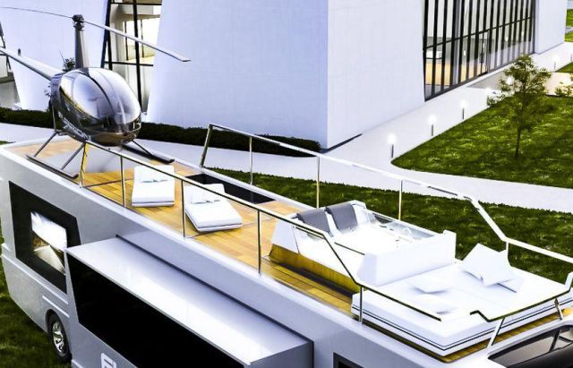 Роскошные дома на колесах