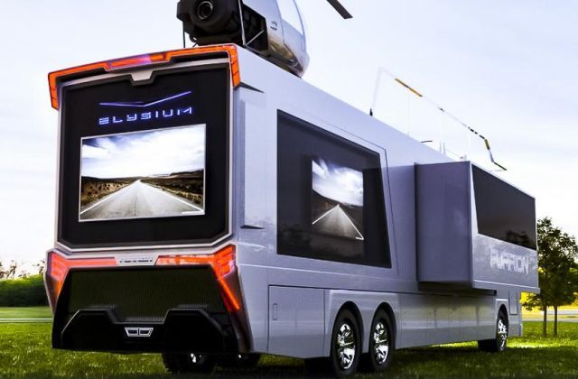 Роскошные дома на колесах