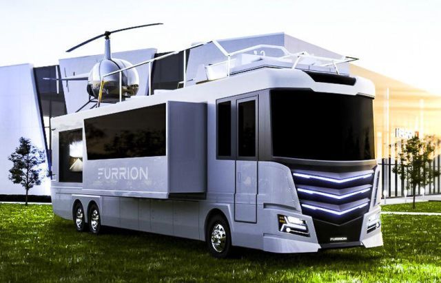 Роскошные дома на колесах