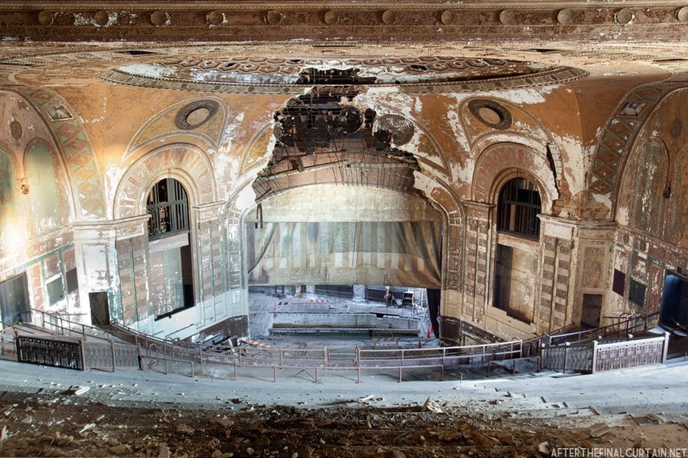 Три самых грандиозных заброшенных кинотеатра Нью-Йорка