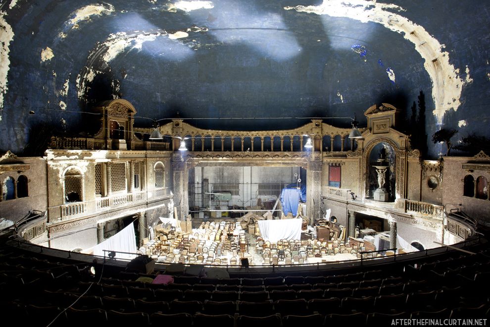 Три самых грандиозных заброшенных кинотеатра Нью-Йорка