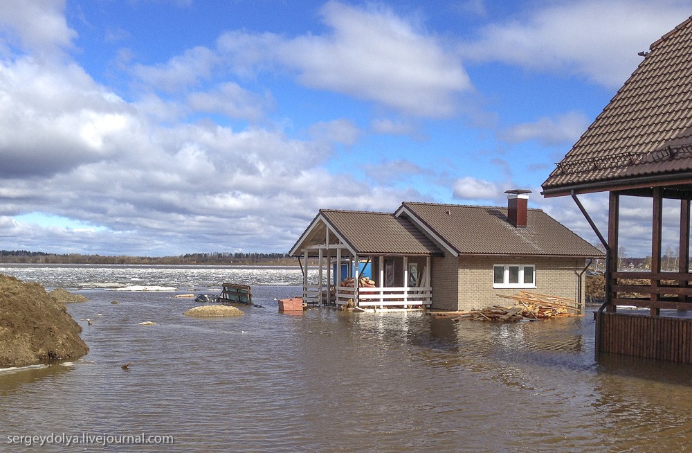Наводнение в Дубне Наводнение в Дубне