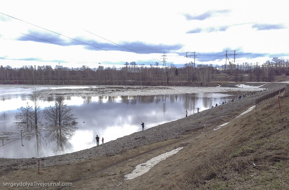 Наводнение в Дубне Наводнение в Дубне