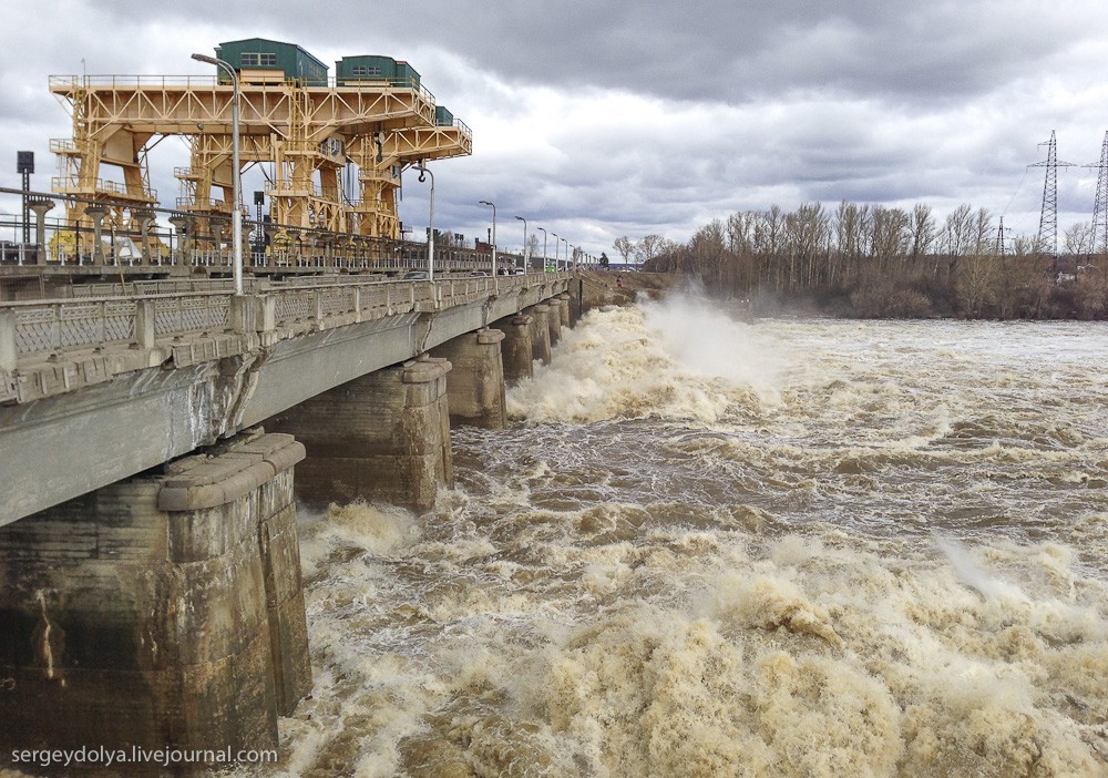 Наводнение в Дубне Наводнение в Дубне