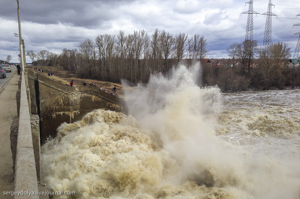 Наводнение в Дубне Наводнение в Дубне