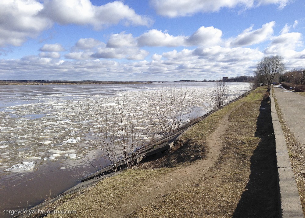 Наводнение в Дубне Наводнение в Дубне