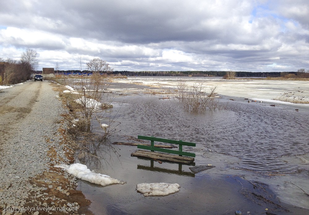 Наводнение в Дубне Наводнение в Дубне