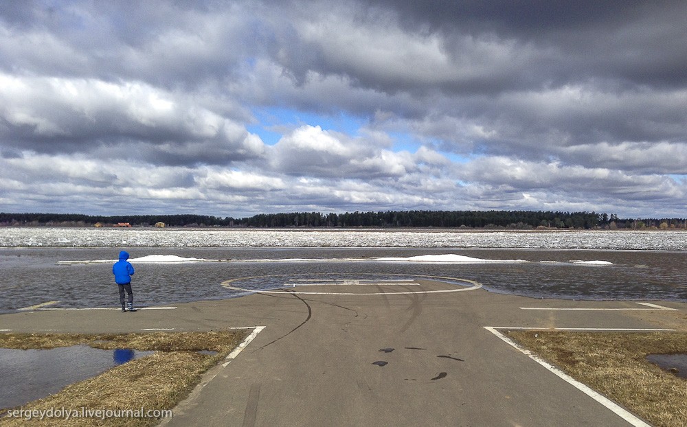 Наводнение в Дубне Наводнение в Дубне