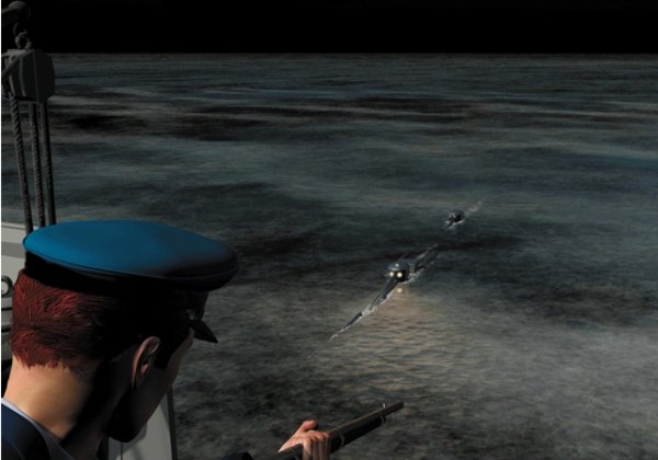 Первая в мире подводная лодка, успешно примененная в бою