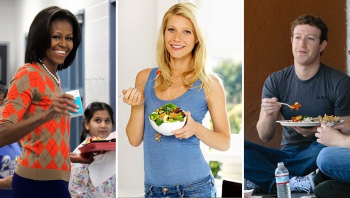 Из чего состоит обед успешных и знаменитых Из чего состоит обед успешных и знаменитых