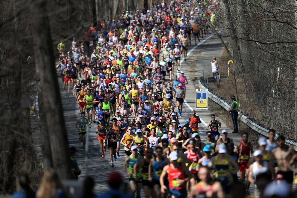 Как проходил Бостонский марафон 2017