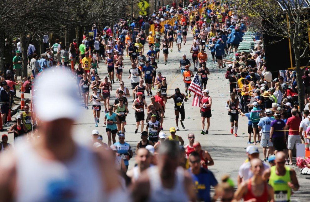 Как проходил Бостонский марафон 2017
