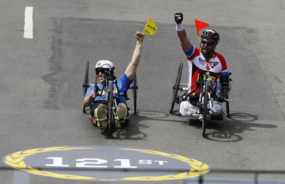 Как проходил Бостонский марафон 2017