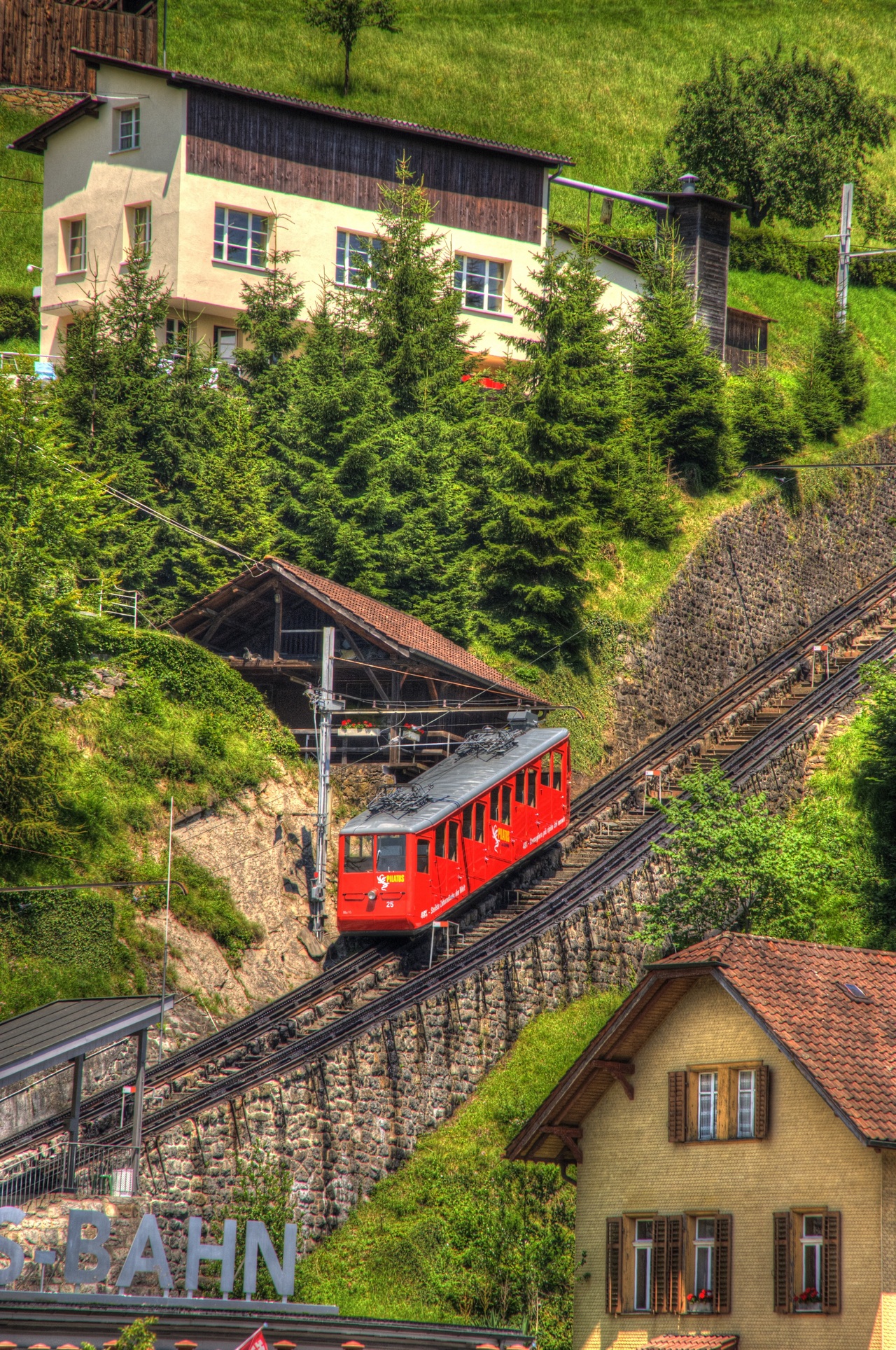Как выглядит самая крутая железная дорога в мире Как выглядит самая крутая железная дорога в мире