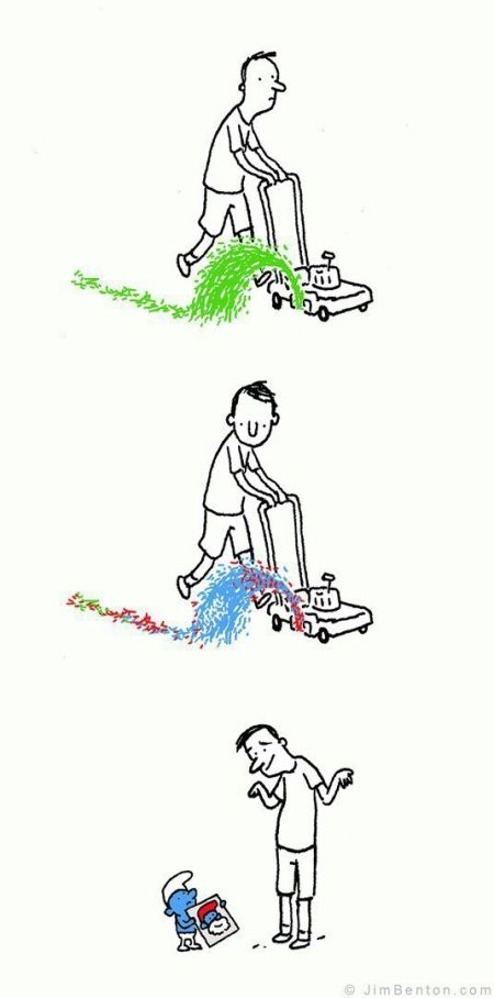 Смешные комиксы