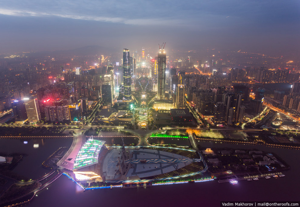 Крыши и трущобы Гуанчжоу