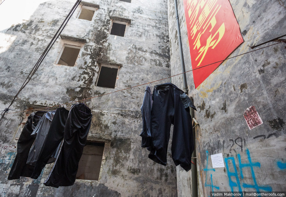 Крыши и трущобы Гуанчжоу