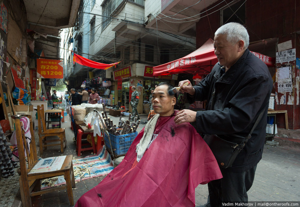 Крыши и трущобы Гуанчжоу