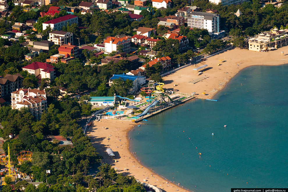 Новороссийск и Геленджик с высоты