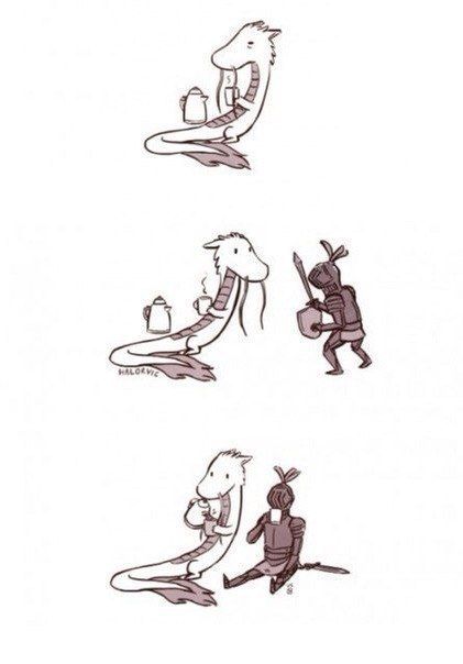 Смешные комиксы