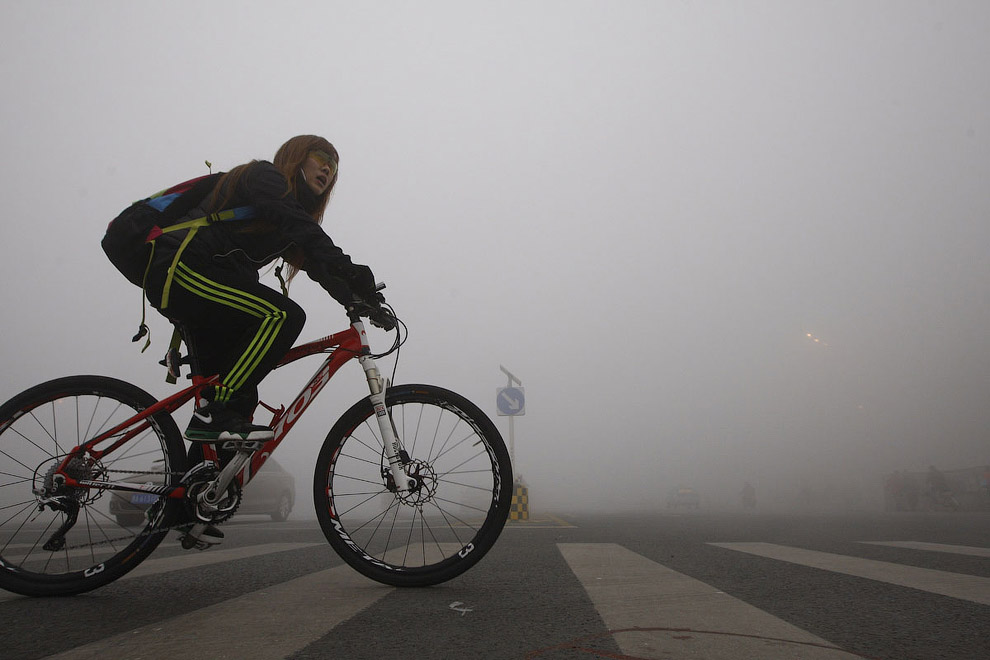 Супер-смог в Китае Супер-смог в Китае