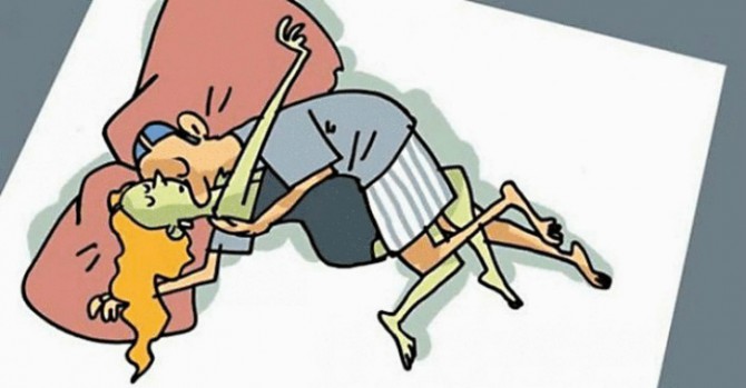 10 поз для сна, которые четко характеризуют отношения внутри пары