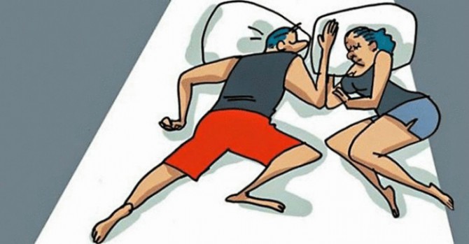 10 поз для сна, которые четко характеризуют отношения внутри пары