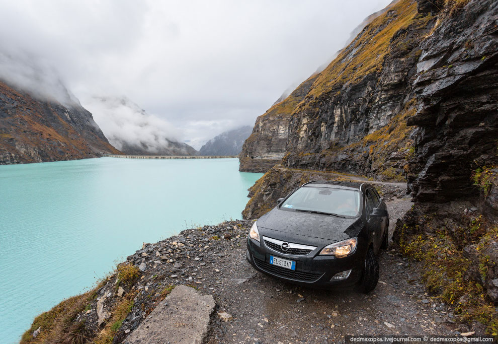 Плотина Мавосин в Швейцарии