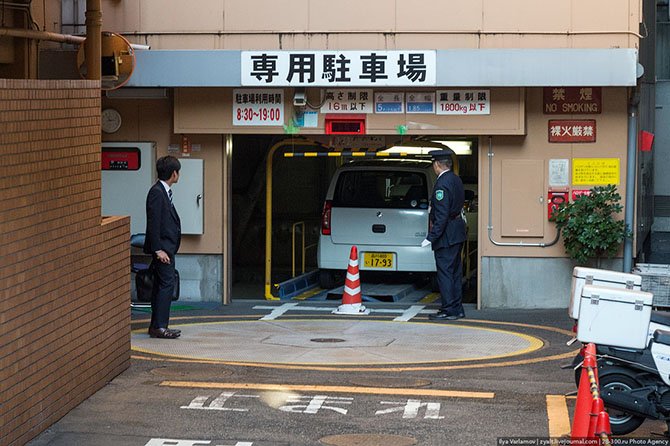 Как в Японии решили проблему с парковками Как в Японии решили проблему с парковками