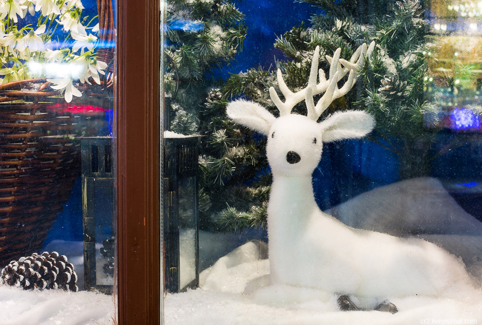 Новогодняя иллюминация в Москве