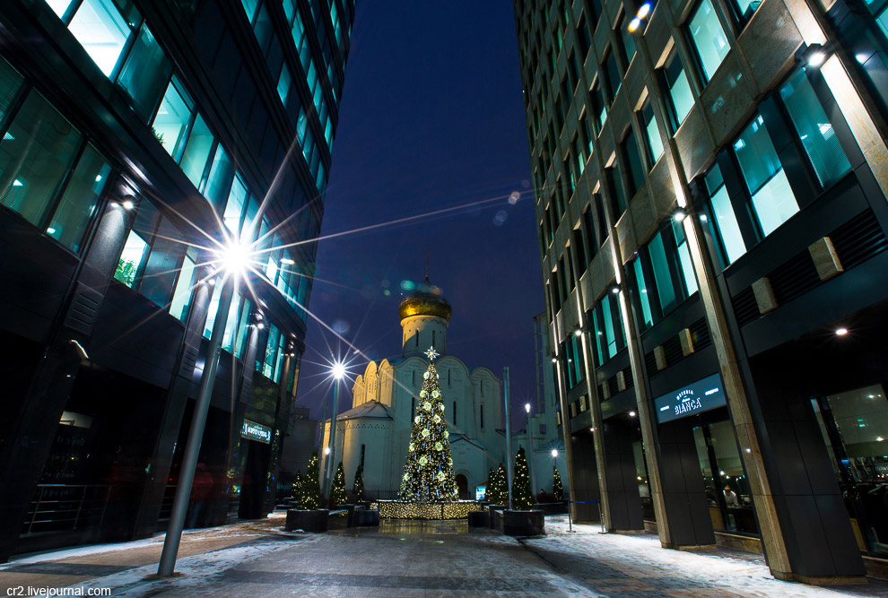 Новогодняя иллюминация в Москве