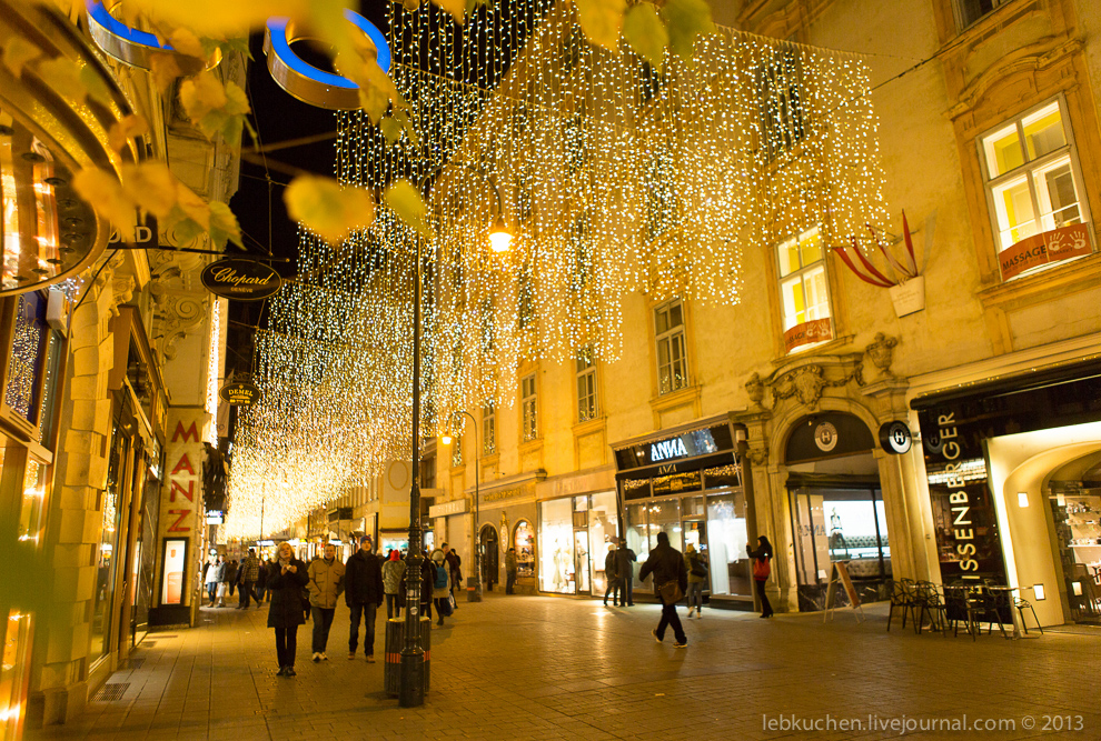 Рождественские огни Вены