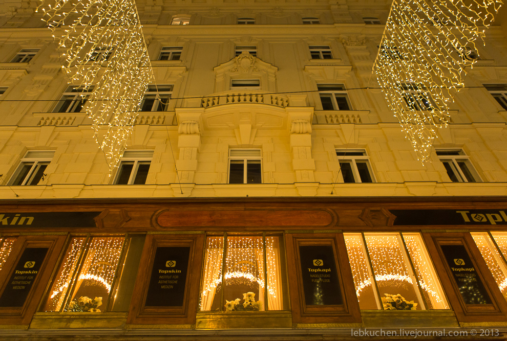 Рождественские огни Вены
