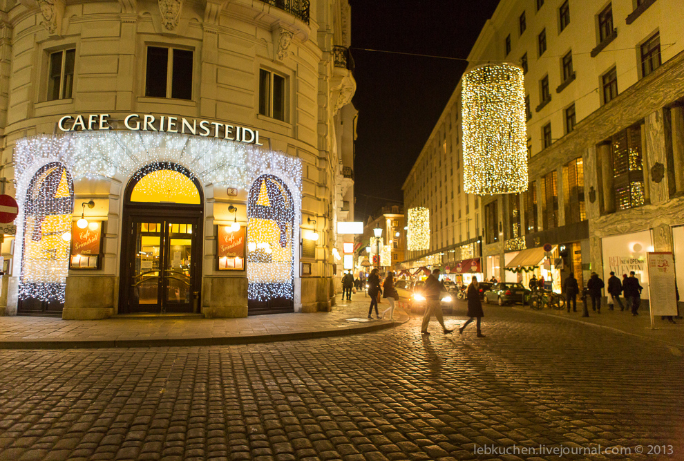 Рождественские огни Вены