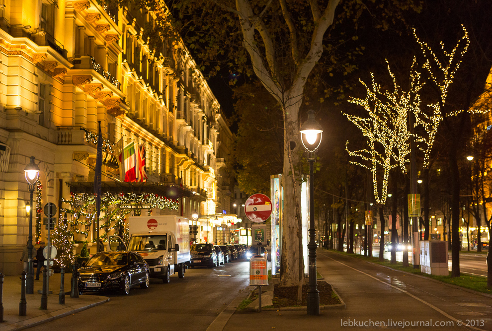 Рождественские огни Вены