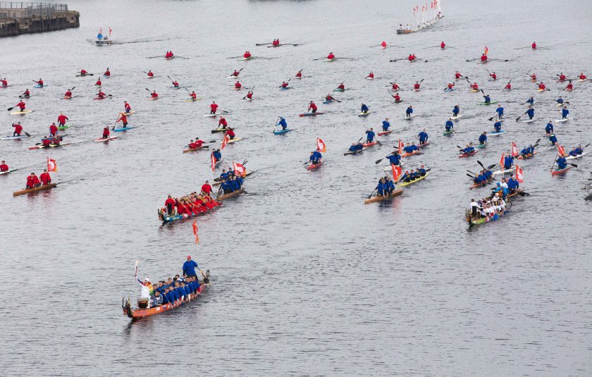 Самые яркие моменты путешествия Олимпийского огня 2014, глазами иностранных журналистов