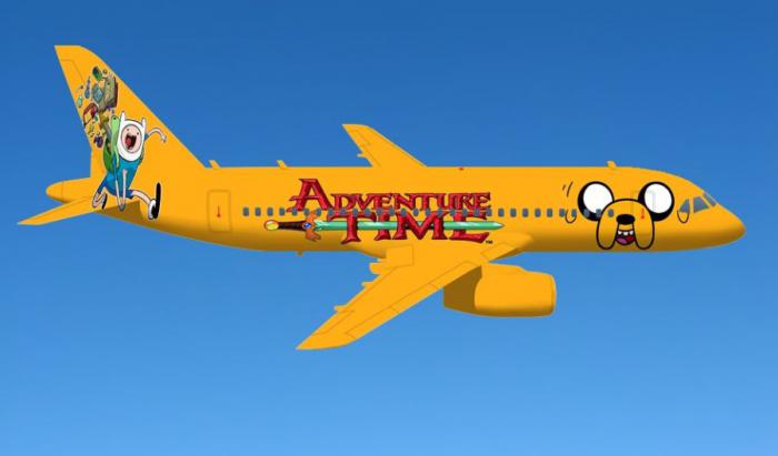 Конкурс на лучшую раскраску самолета