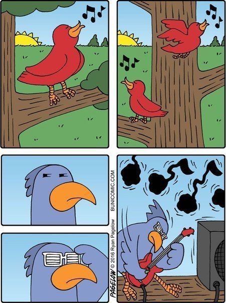 Смешные комиксы