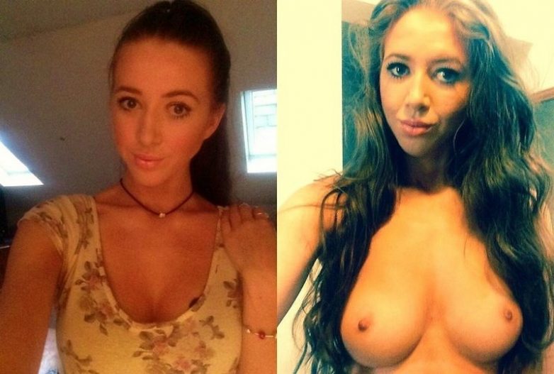 Много одето-раздетых фоток