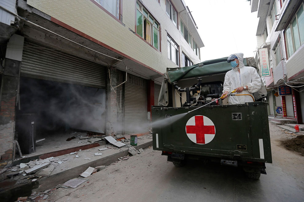 Землетрясение в Китае