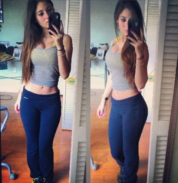 Девушки в лосинах