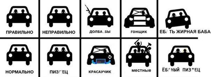 Авто-юмор. Часть 16 (38 фото)