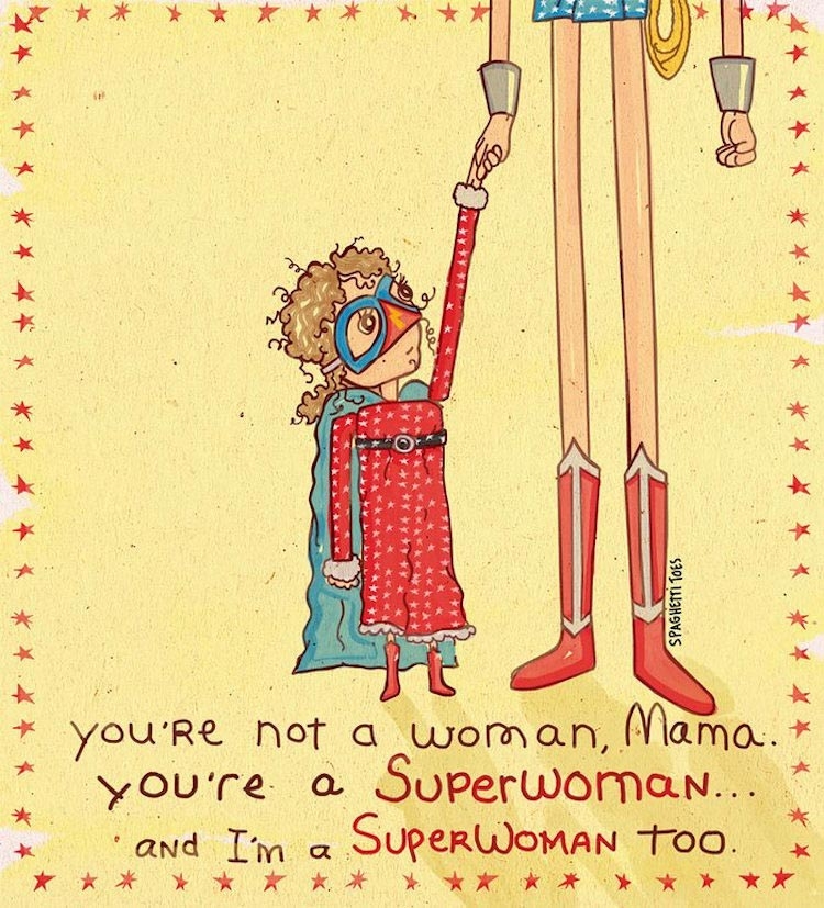 Заботливый папа превращает милые глупости, которые говорит его дочь, в очаровательные рисунки