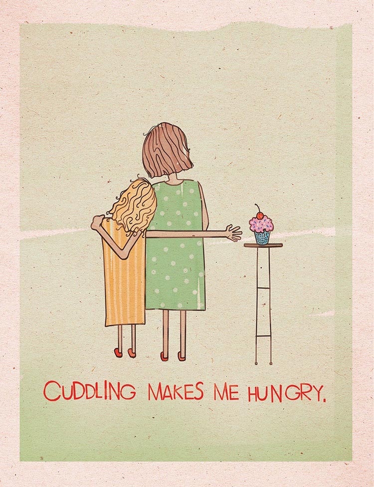 Заботливый папа превращает милые глупости, которые говорит его дочь, в очаровательные рисунки